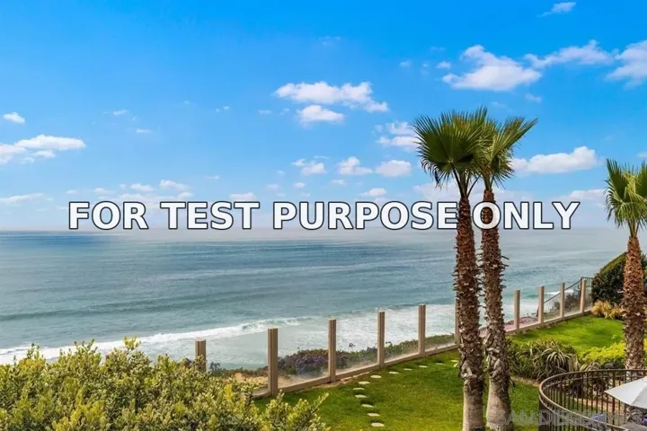 Demo/Test Data 920 Sealane Dr Unit B, Encinitas, CA 92024