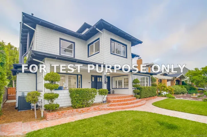 Demo/Test Data 1864 Sunset Blvd, San Diego, CA 92103