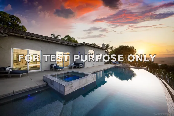 Demo/Test Data 30330 Via Maria Elena, Bonsall, CA 92003
