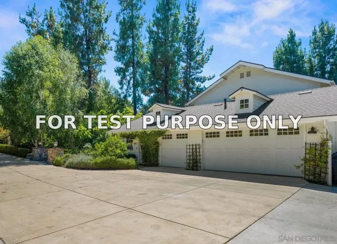 Demo/Test Data 3412 Buena Creek Rd, Vista, CA 92084