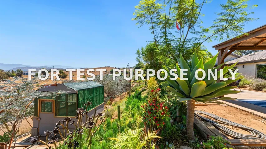 Demo/Test Data 5880 Redondo Dr, Bonsall, CA 92003