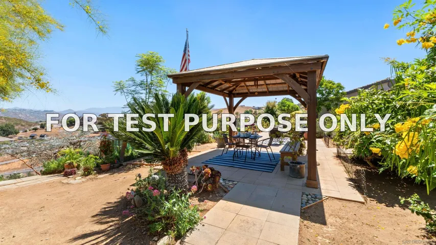 Demo/Test Data 5880 Redondo Dr, Bonsall, CA 92003