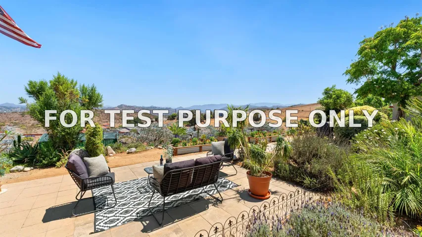 Demo/Test Data 5880 Redondo Dr, Bonsall, CA 92003