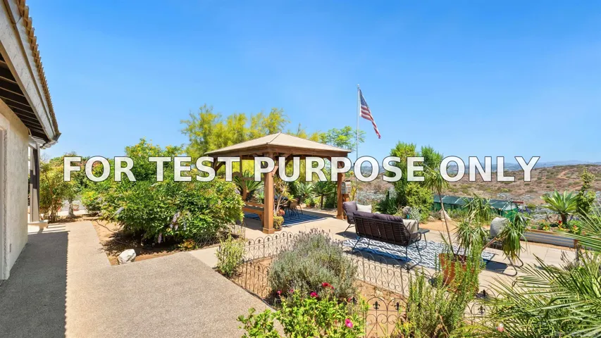 Demo/Test Data 5880 Redondo Dr, Bonsall, CA 92003