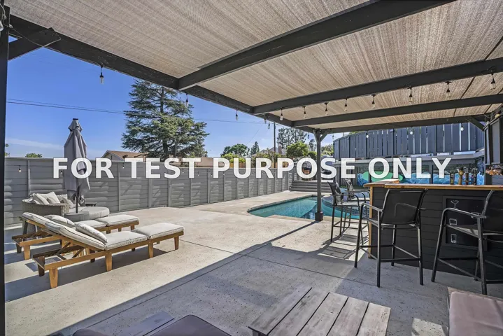 Demo/Test Data 6784 Alamo Way, La Mesa, CA 91942