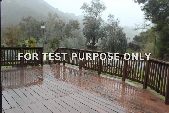 Demo/Test Data 14715 Highway 76 Unit Mh06, Pauma Valley, CA 92061