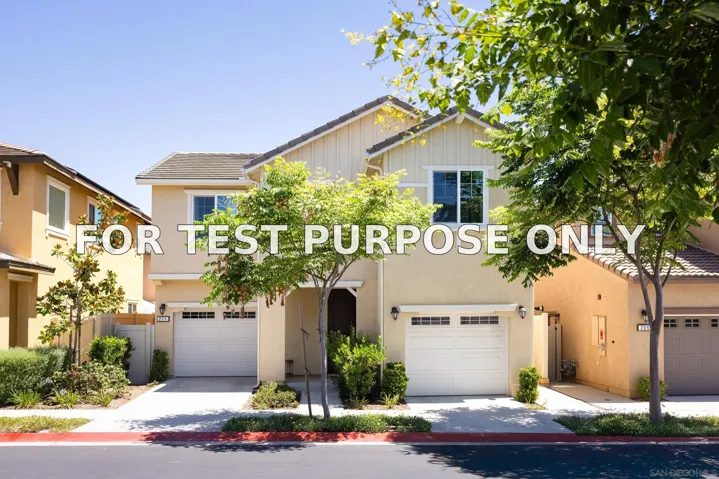 Demo/Test Data 211 Spotted Saddle Way, Fallbrook, CA 92028