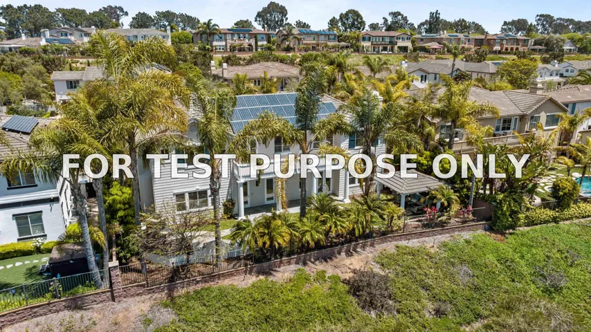 Demo/Test Data 836 Jensen Ct., Encinitas, CA 92024
