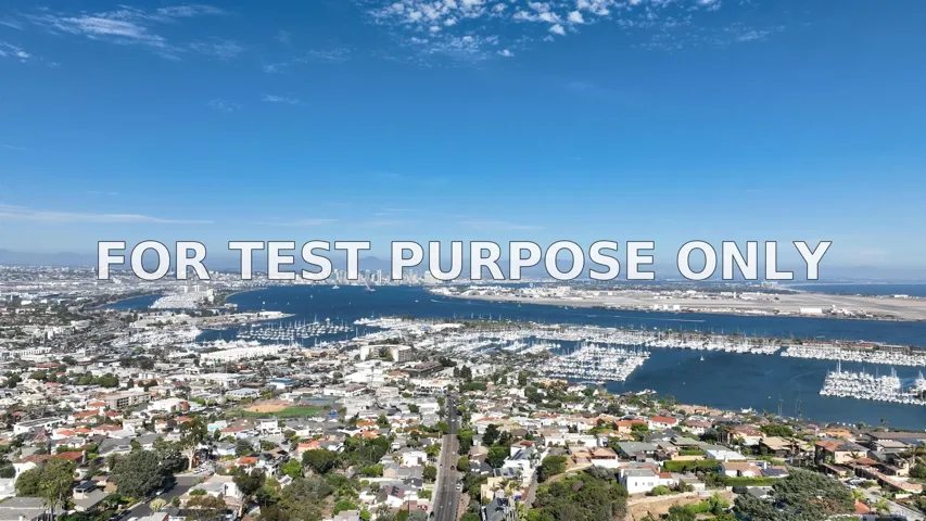 Demo/Test Data 3434 Talbot St, San Diego, CA 92106