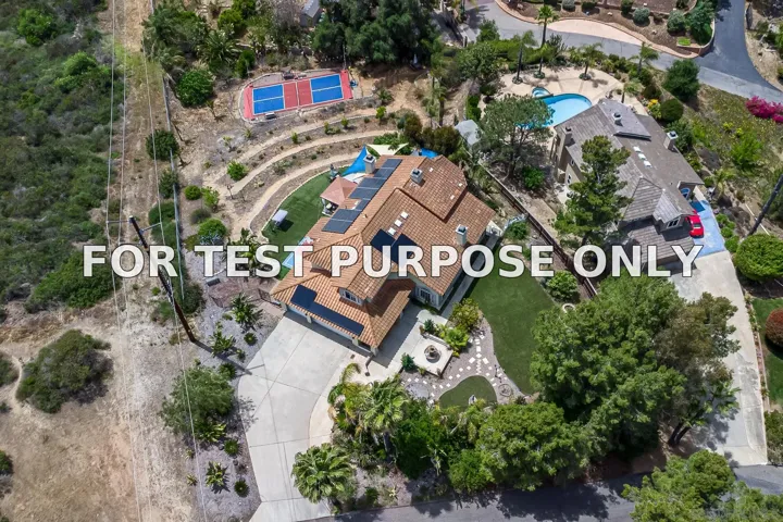 Demo/Test Data 457 Silver Shadow Dr, San Marcos, CA 92078