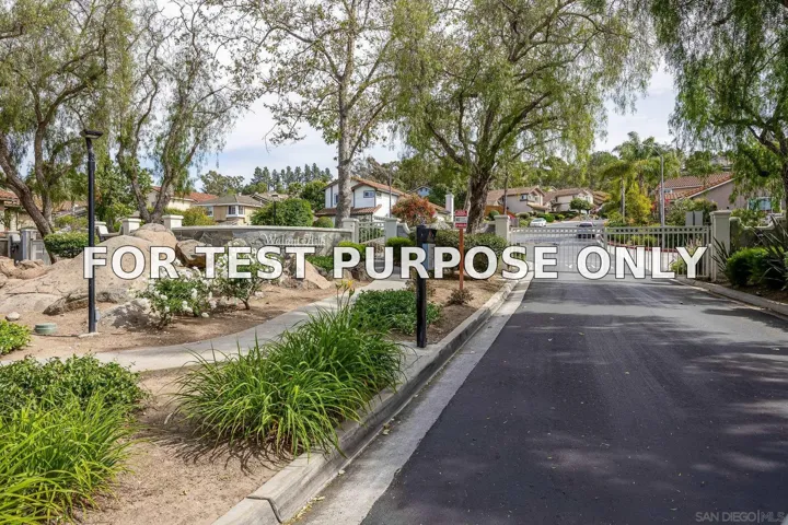 Demo/Test Data 457 Silver Shadow Dr, San Marcos, CA 92078