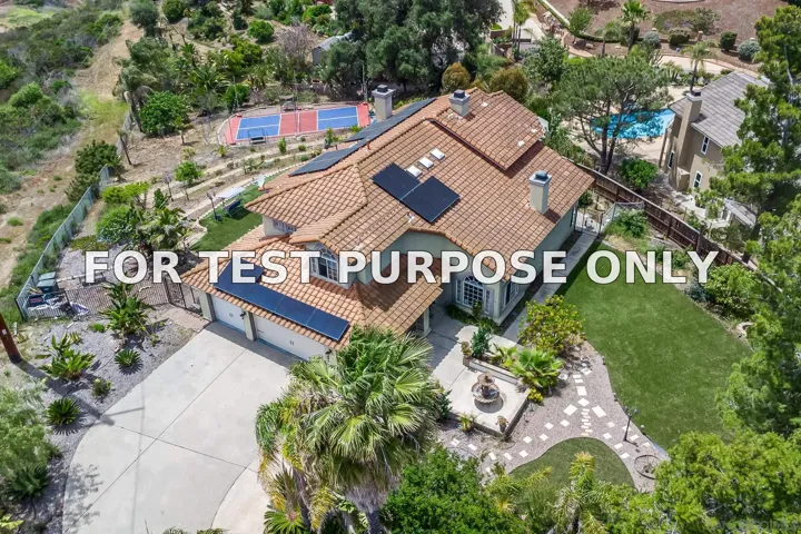 Demo/Test Data 457 Silver Shadow Dr, San Marcos, CA 92078