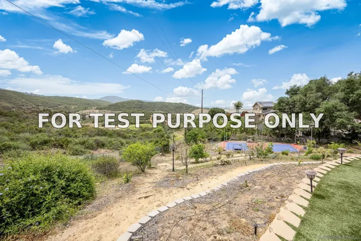 Demo/Test Data 457 Silver Shadow Dr, San Marcos, CA 92078