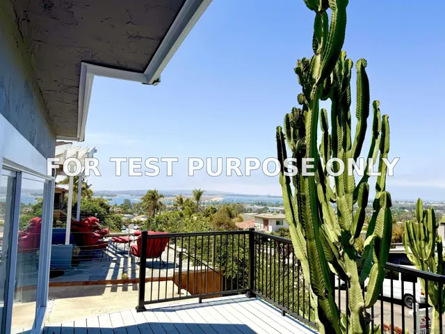 Demo/Test Data 3611 Moultrie Avenue, San Diego, CA 92117