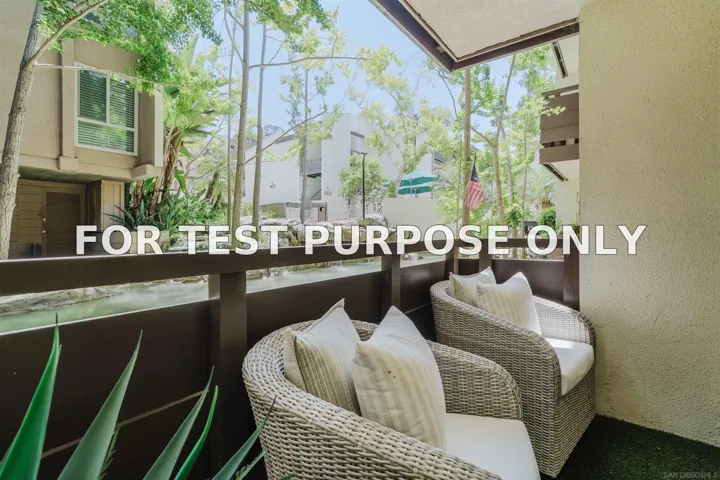 Demo/Test Data 1605 Hotel Circle S Unit B-102, San Diego, CA 92108