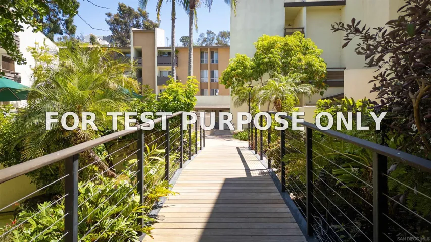 Demo/Test Data 1605 Hotel Circle S Unit B-102, San Diego, CA 92108
