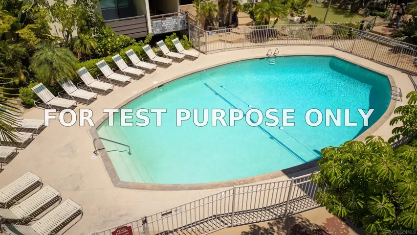 Demo/Test Data 1605 Hotel Circle S Unit B-102, San Diego, CA 92108