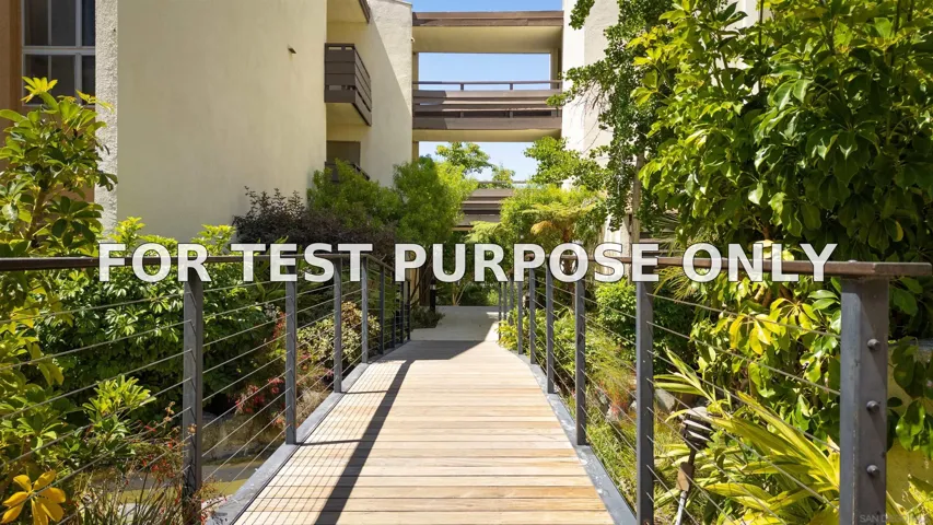 Demo/Test Data 1605 Hotel Circle S Unit B-102, San Diego, CA 92108