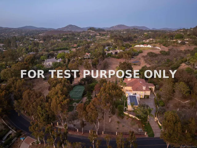 Demo/Test Data 459 Flores De Oro, Rancho Santa Fe, CA 92067