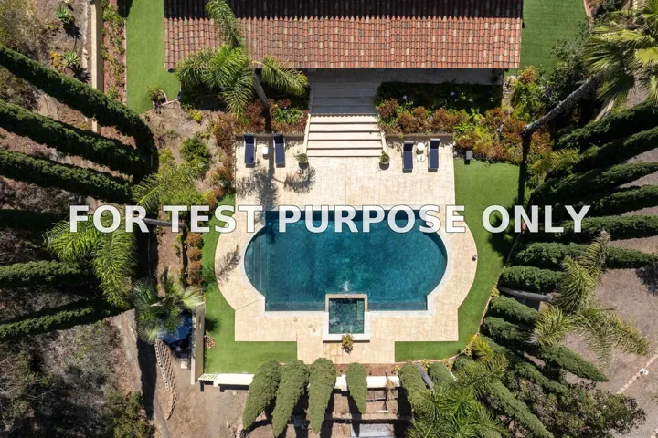 Demo/Test Data 459 Flores De Oro, Rancho Santa Fe, CA 92067