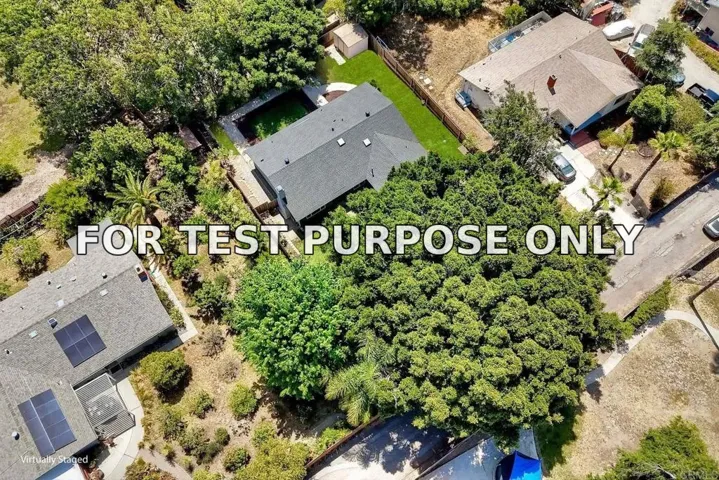 Demo/Test Data 1019 Highland Drive, Vista, CA 92083