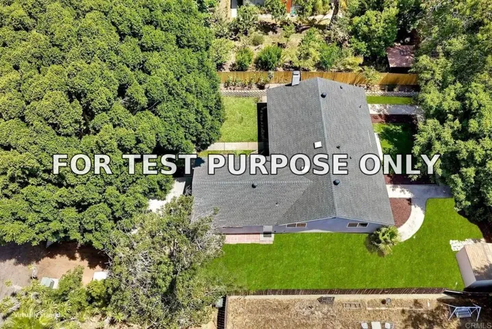 Demo/Test Data 1019 Highland Drive, Vista, CA 92083