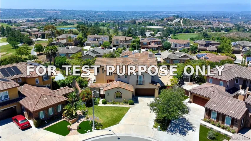 Demo/Test Data 5029 Medalist Ct, Oceanside, CA 92057