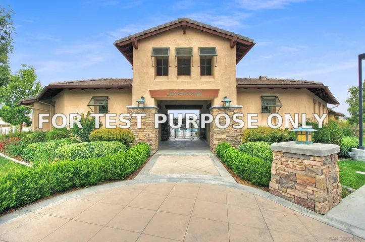 Demo/Test Data 5029 Medalist Ct, Oceanside, CA 92057