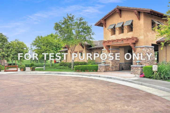 Demo/Test Data 5029 Medalist Ct, Oceanside, CA 92057