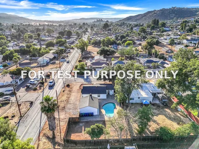 Demo/Test Data 1301 Clove St, El Cajon, CA 92021