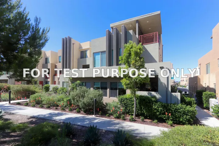 Demo/Test Data 126 Cadence, Irvine, CA 92618