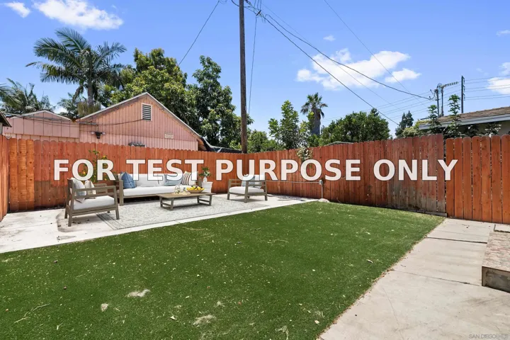 Demo/Test Data 2418 W Lincoln St, Long Beach, CA 90810