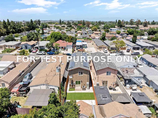 Demo/Test Data 2418 W Lincoln St, Long Beach, CA 90810