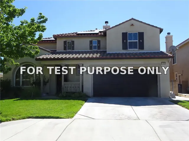 Demo/Test Data 43890 Moccasin Place, Lancaster, CA 93536