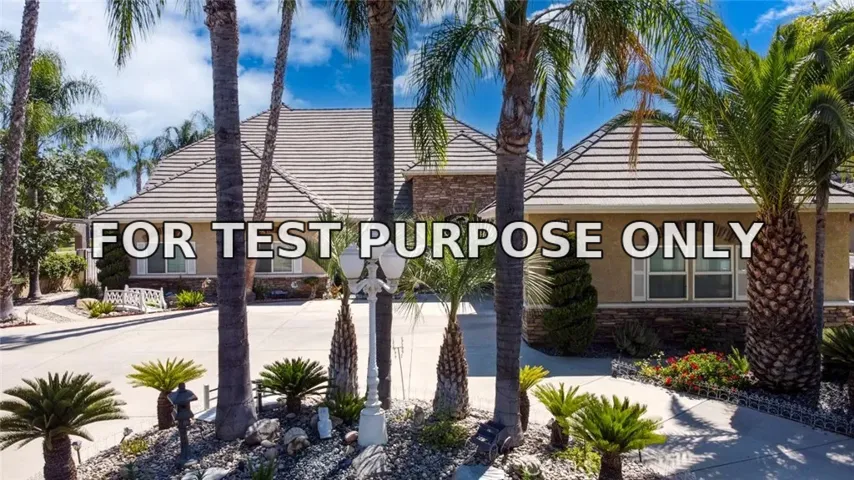 Demo/Test Data 6663 Desert Springs Street, Chowchilla, CA 93610