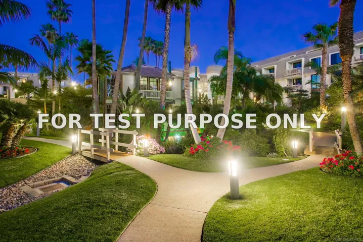 Demo/Test Data 999 N Pacific St Unit E109, Oceanside, CA 92054