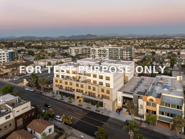 Demo/Test Data 4473 30th St Unit 212, San Diego, CA 92116