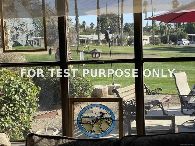 Demo/Test Data 1010 Palm Canyon Dr Unit 167, Borrego Springs, CA 92004