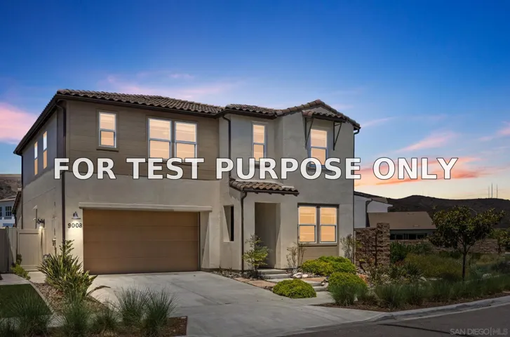 Demo/Test Data 9008 Trailridge Ave, Santee, CA 92071
