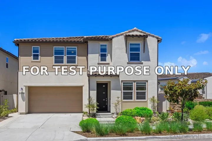 Demo/Test Data 9008 Trailridge Ave, Santee, CA 92071