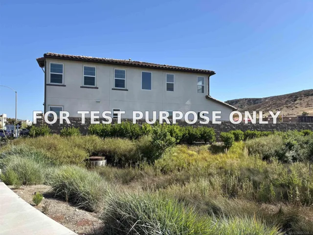Demo/Test Data 9008 Trailridge Ave, Santee, CA 92071