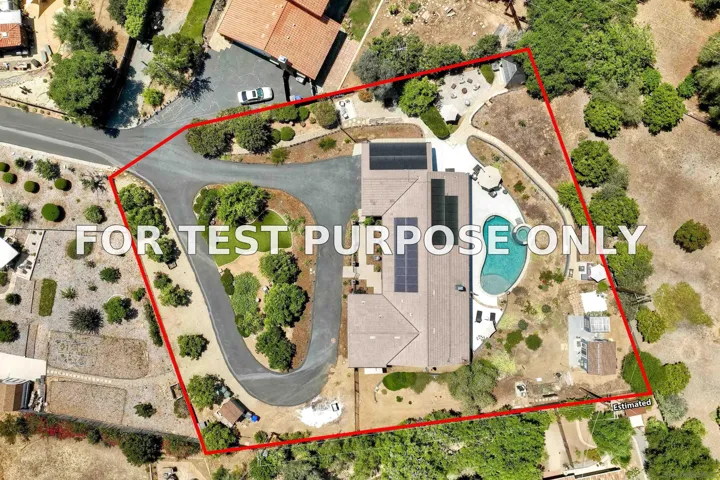 Demo/Test Data 660 Via Rancho Pkwy, Escondido, CA 92029