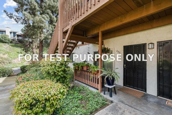 Demo/Test Data 6376 Rancho Mission Rd Unit 409, San Diego, CA 92108