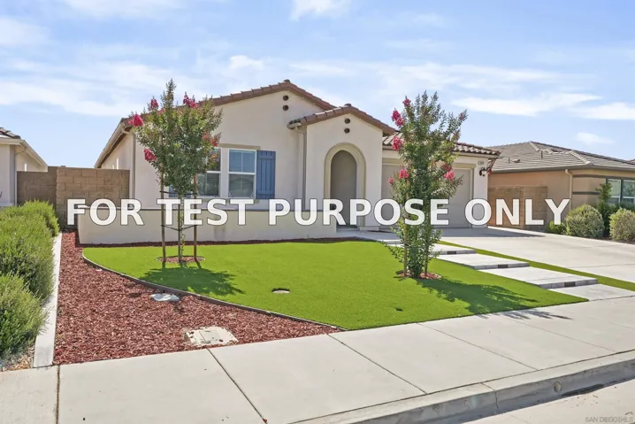 Demo/Test Data 29078 Long Horn Ln, Winchester, CA 92596
