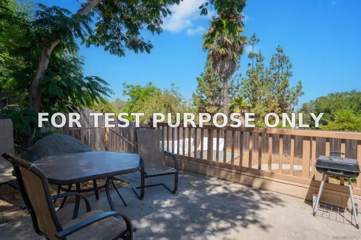 Demo/Test Data 1116 Circle Dr, Escondido, CA 92025