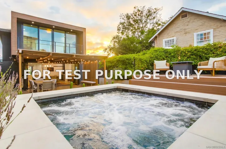 Demo/Test Data 2431 Union St, San Diego, CA 92101