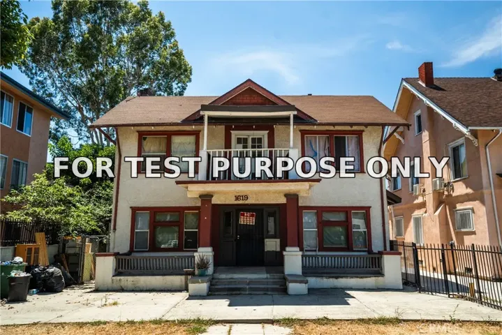 Demo/Test Data 1619 S St Andrews Place, Los Angeles, CA 90019