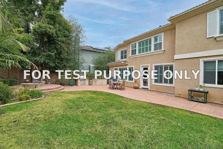 Demo/Test Data 7319 Paseo Capuchina, Carlsbad, CA 92009
