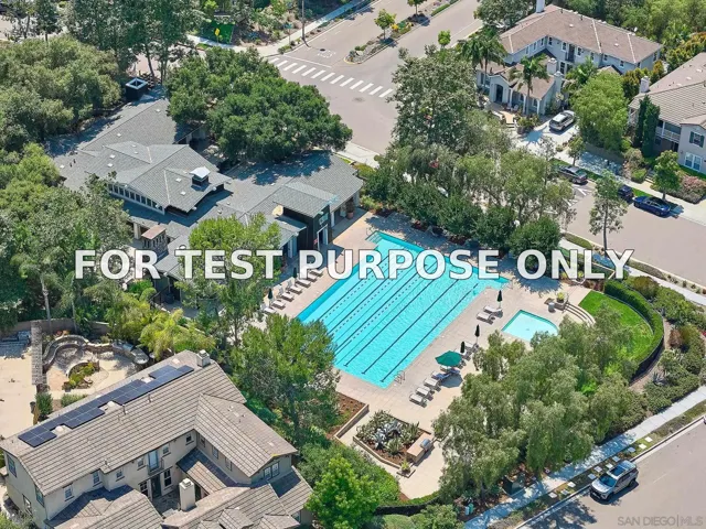 Demo/Test Data 7319 Paseo Capuchina, Carlsbad, CA 92009