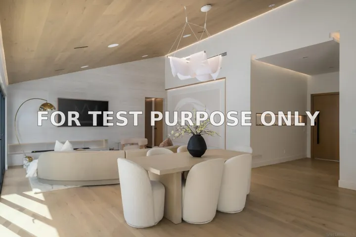 Demo/Test Data 5826 Soledad Mountain Rd, La Jolla, CA 92037